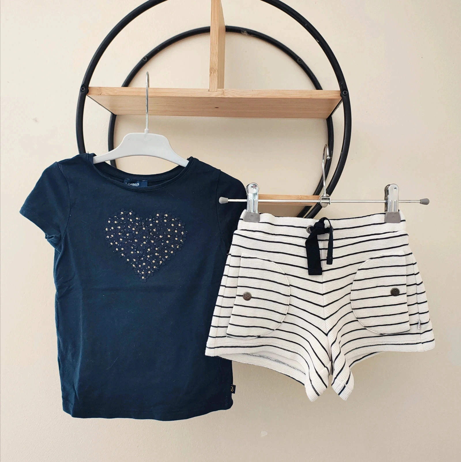 3 ans ensemble été Okaïdi Teeshirt et short